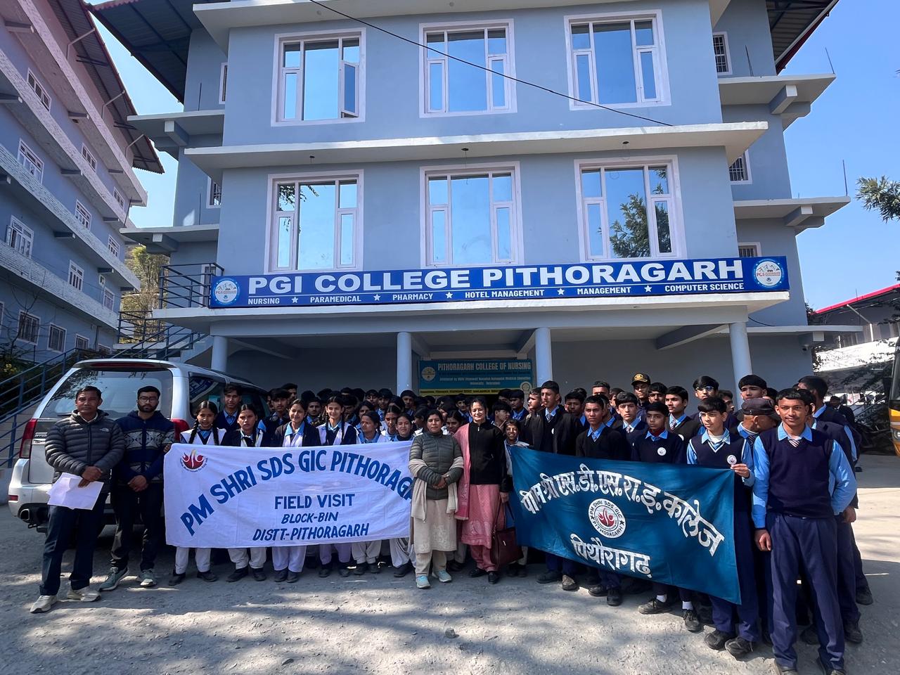 PGI Bungachhina, Pithoragarh Educational Tour